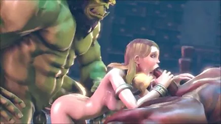 Dương vật của lớn-Brooke Beretta phim anime hentai và Mick màu Xanh